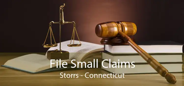 File Small Claims Storrs - Connecticut