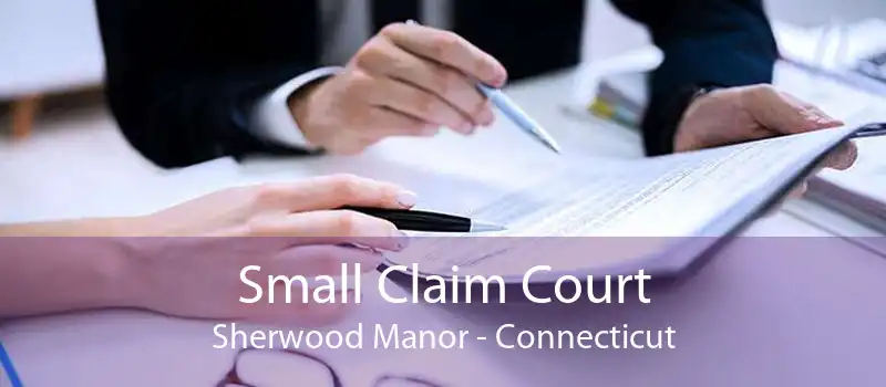 Small Claim Court Sherwood Manor - Connecticut